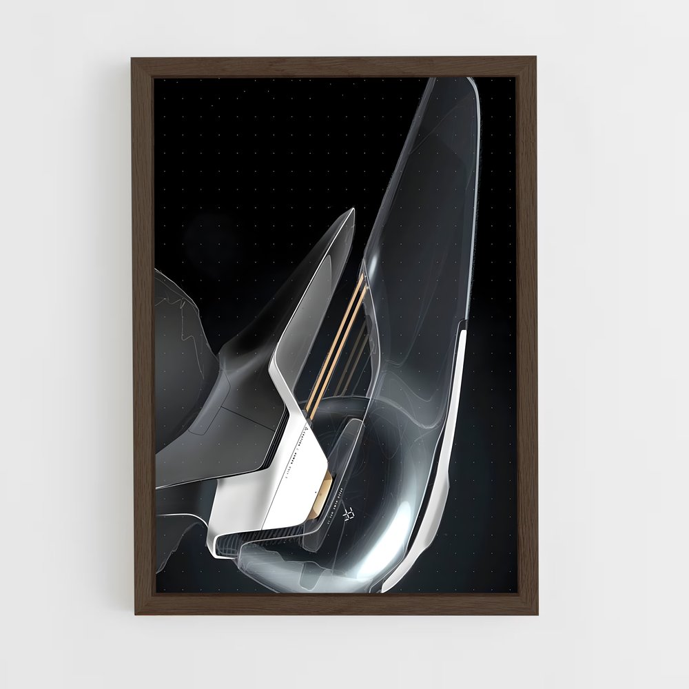 Poster Futuriste 2025 – affiche Faraday Future (vue 5)